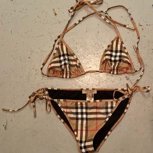 Burberry bikini swimsuit
